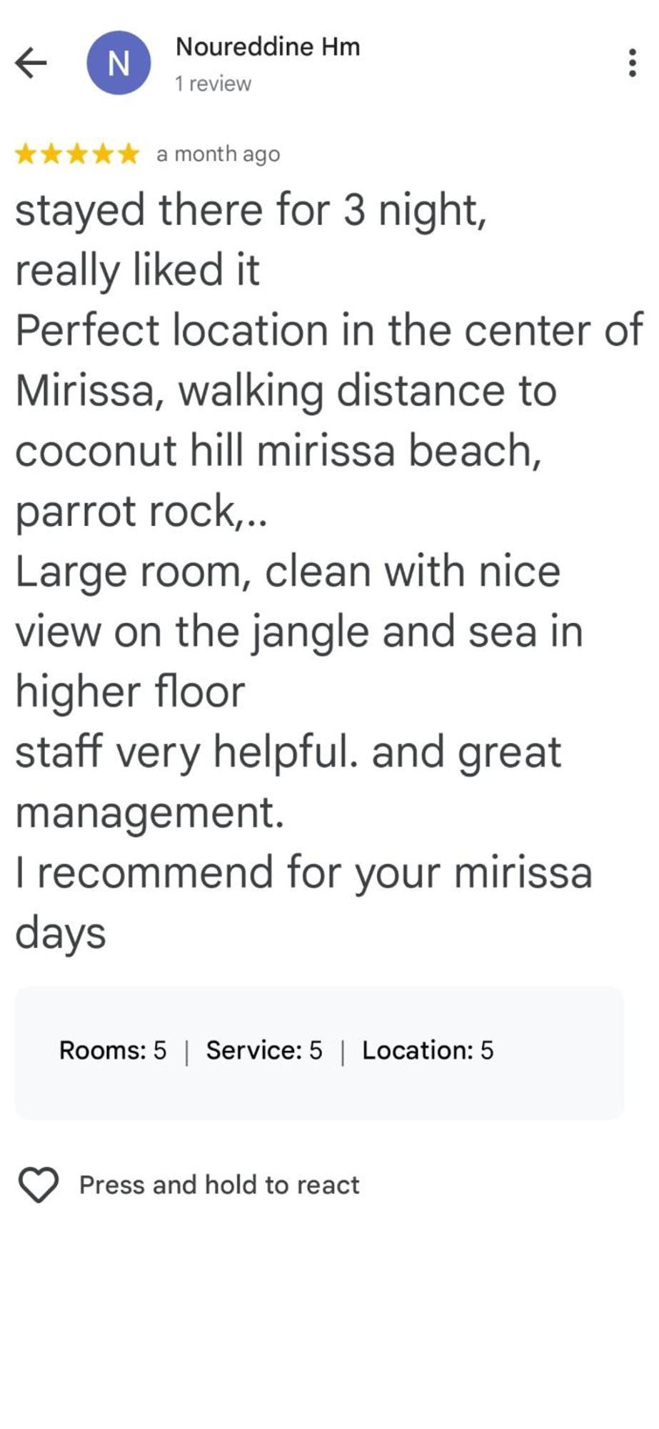 X Mirissa Hotel Eksteriør billede